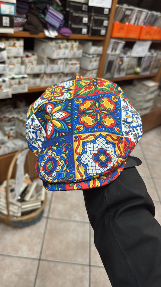 Coppole in stile maiolica siciliana